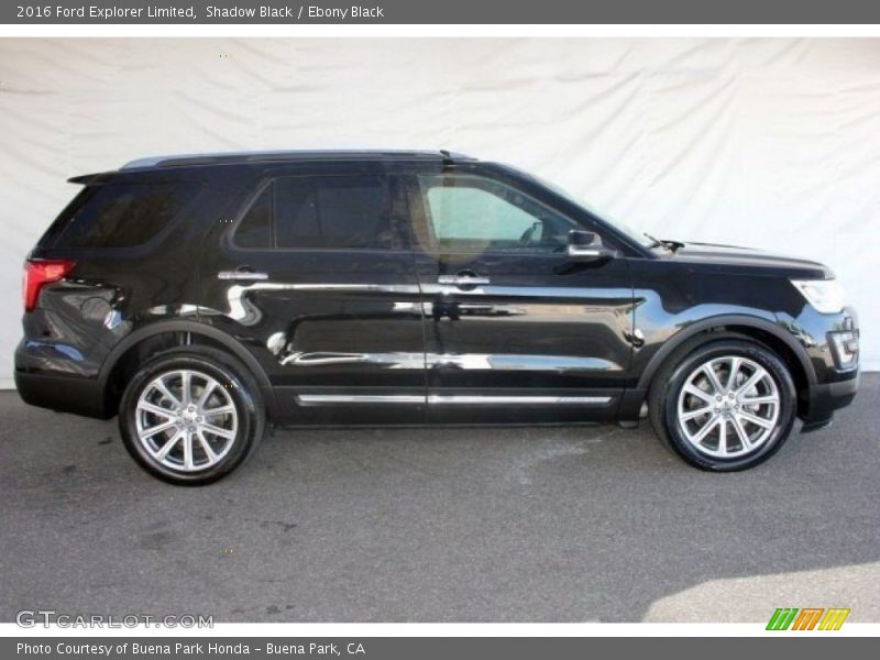 Shadow Black / Ebony Black 2016 Ford Explorer Limited