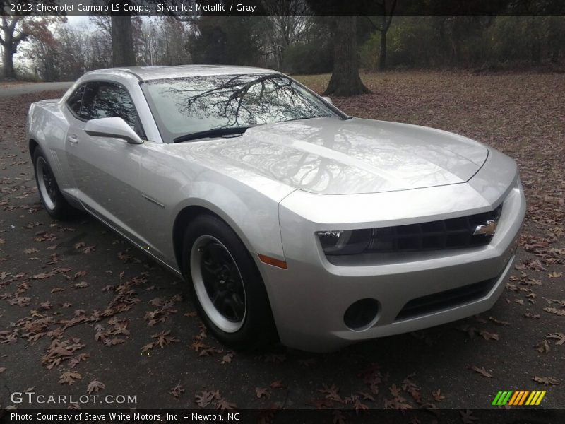 Silver Ice Metallic / Gray 2013 Chevrolet Camaro LS Coupe