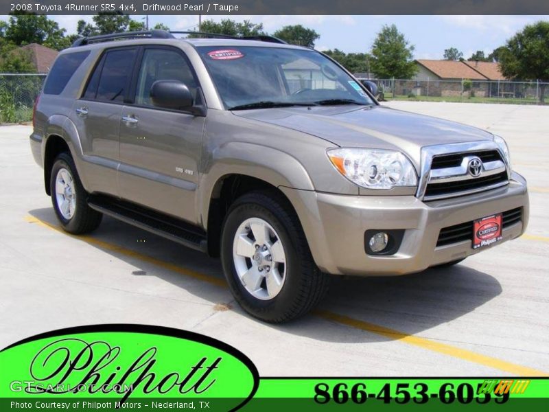 Driftwood Pearl / Taupe 2008 Toyota 4Runner SR5 4x4