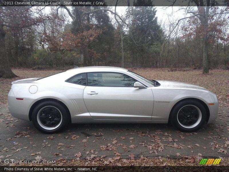 Silver Ice Metallic / Gray 2013 Chevrolet Camaro LS Coupe