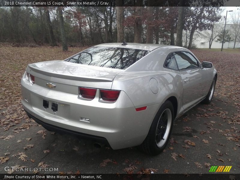 Silver Ice Metallic / Gray 2013 Chevrolet Camaro LS Coupe