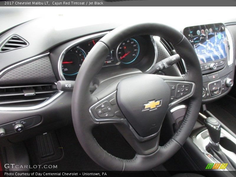 Cajun Red Tintcoat / Jet Black 2017 Chevrolet Malibu LT