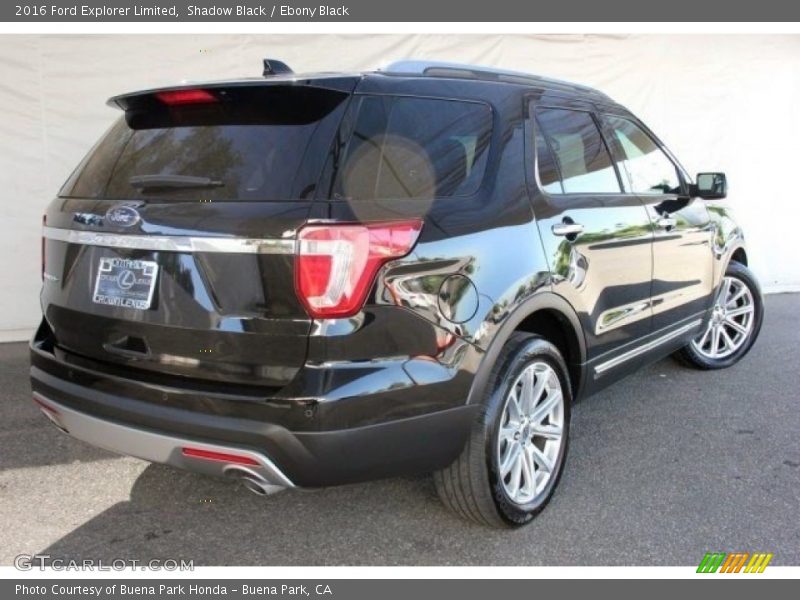 Shadow Black / Ebony Black 2016 Ford Explorer Limited