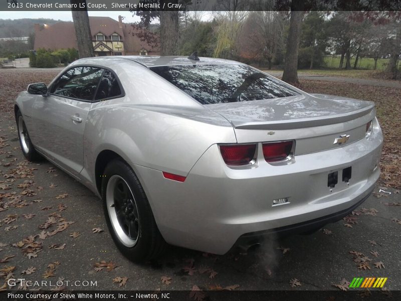 Silver Ice Metallic / Gray 2013 Chevrolet Camaro LS Coupe