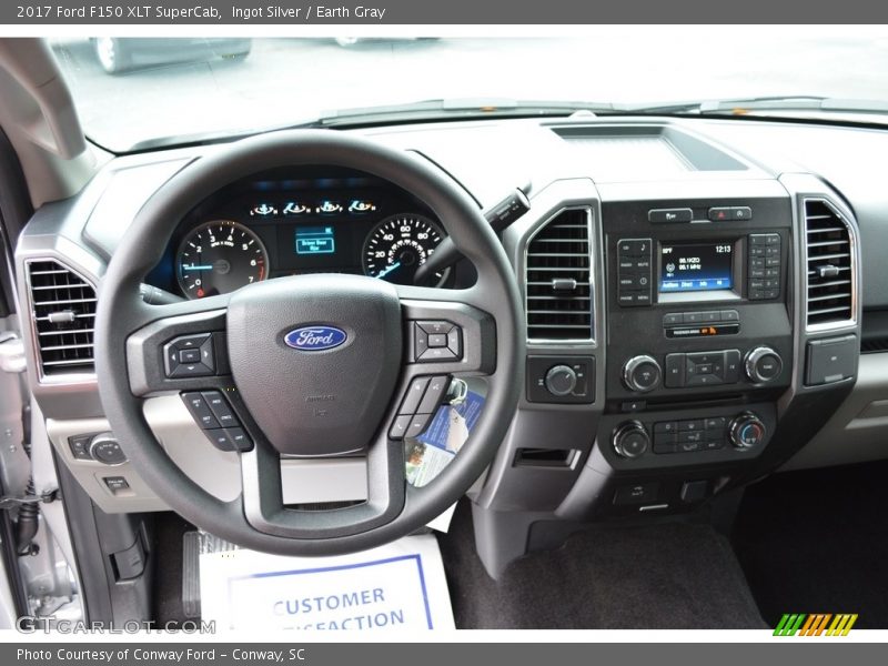 Dashboard of 2017 F150 XLT SuperCab