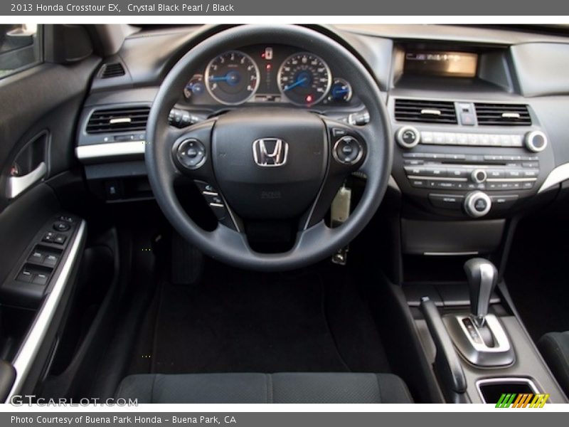 Crystal Black Pearl / Black 2013 Honda Crosstour EX