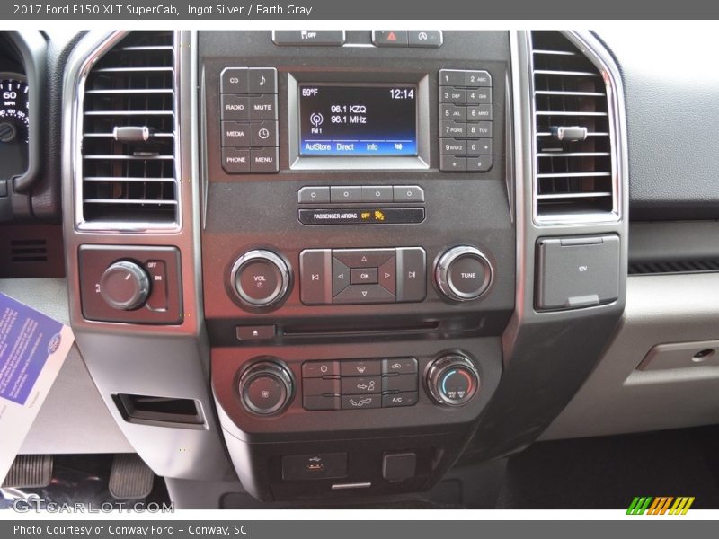 Controls of 2017 F150 XLT SuperCab
