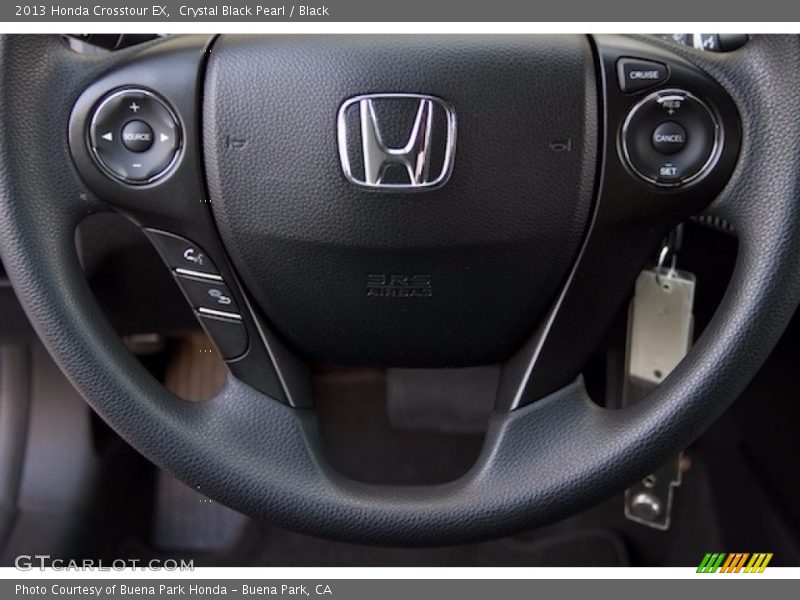 Crystal Black Pearl / Black 2013 Honda Crosstour EX