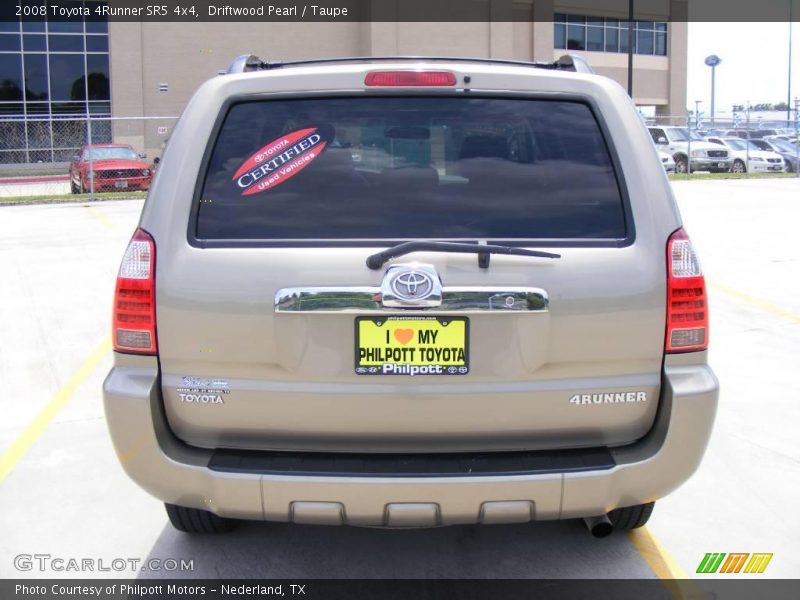 Driftwood Pearl / Taupe 2008 Toyota 4Runner SR5 4x4