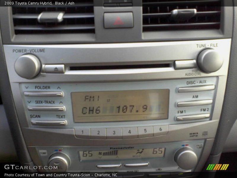 Black / Ash 2009 Toyota Camry Hybrid