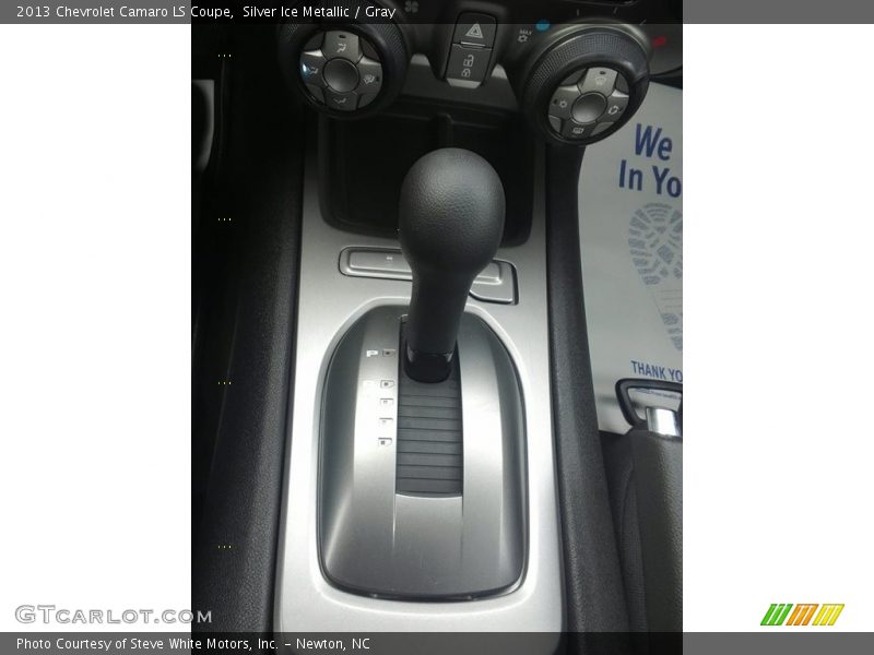 Silver Ice Metallic / Gray 2013 Chevrolet Camaro LS Coupe