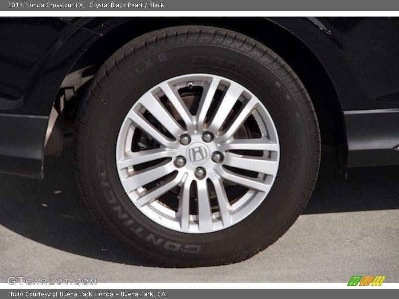 Crystal Black Pearl / Black 2013 Honda Crosstour EX
