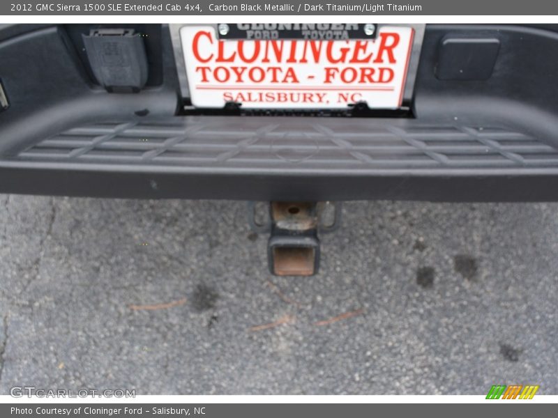 Carbon Black Metallic / Dark Titanium/Light Titanium 2012 GMC Sierra 1500 SLE Extended Cab 4x4