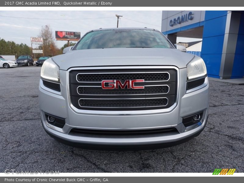 Quicksilver Metallic / Ebony 2017 GMC Acadia Limited FWD