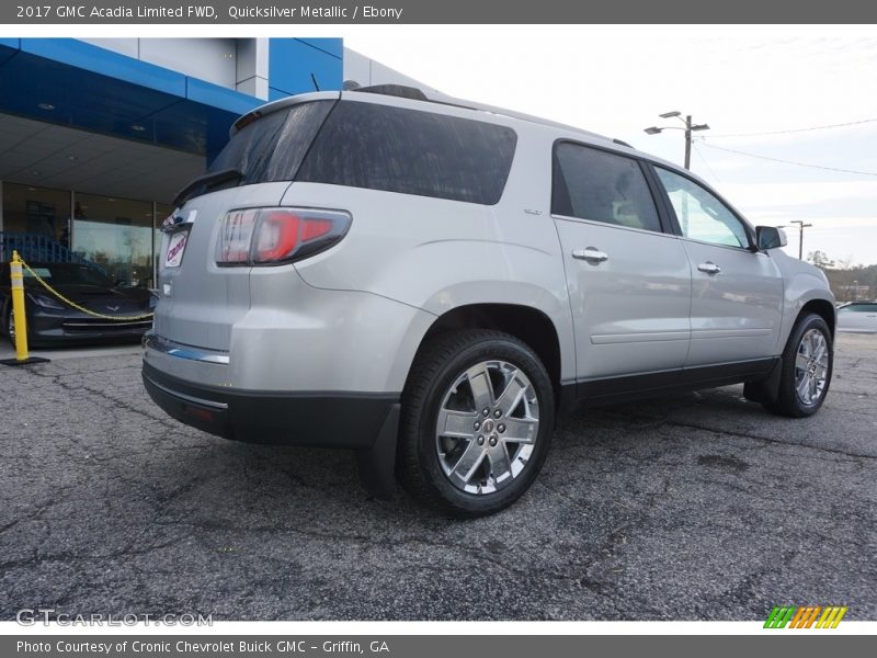 Quicksilver Metallic / Ebony 2017 GMC Acadia Limited FWD