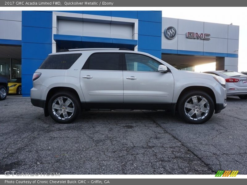Quicksilver Metallic / Ebony 2017 GMC Acadia Limited FWD