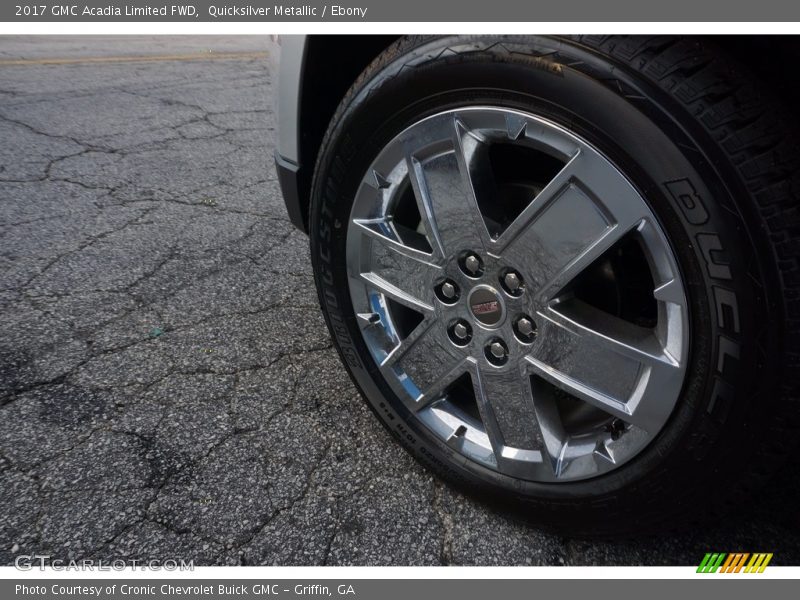 Quicksilver Metallic / Ebony 2017 GMC Acadia Limited FWD