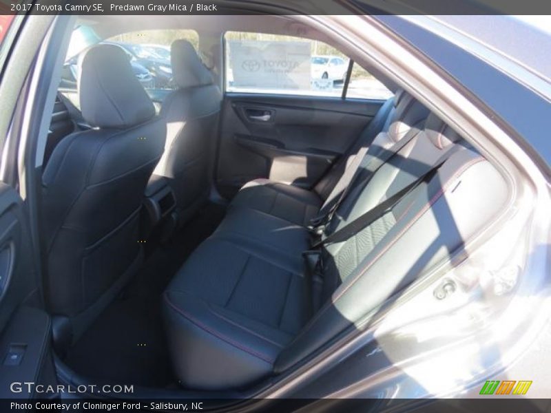 Predawn Gray Mica / Black 2017 Toyota Camry SE