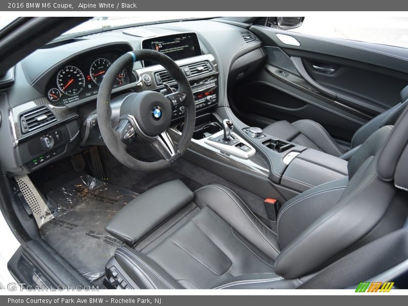  2016 M6 Coupe Black Interior
