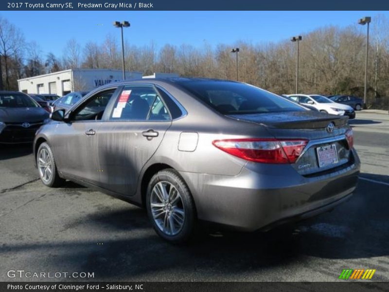 Predawn Gray Mica / Black 2017 Toyota Camry SE