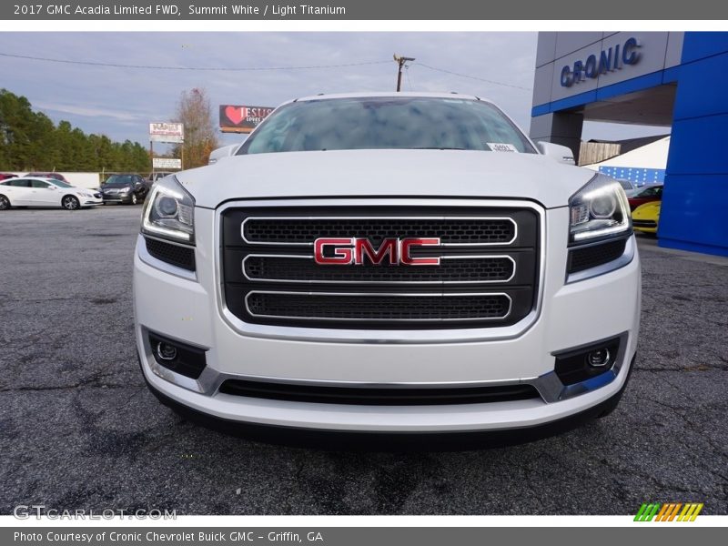Summit White / Light Titanium 2017 GMC Acadia Limited FWD