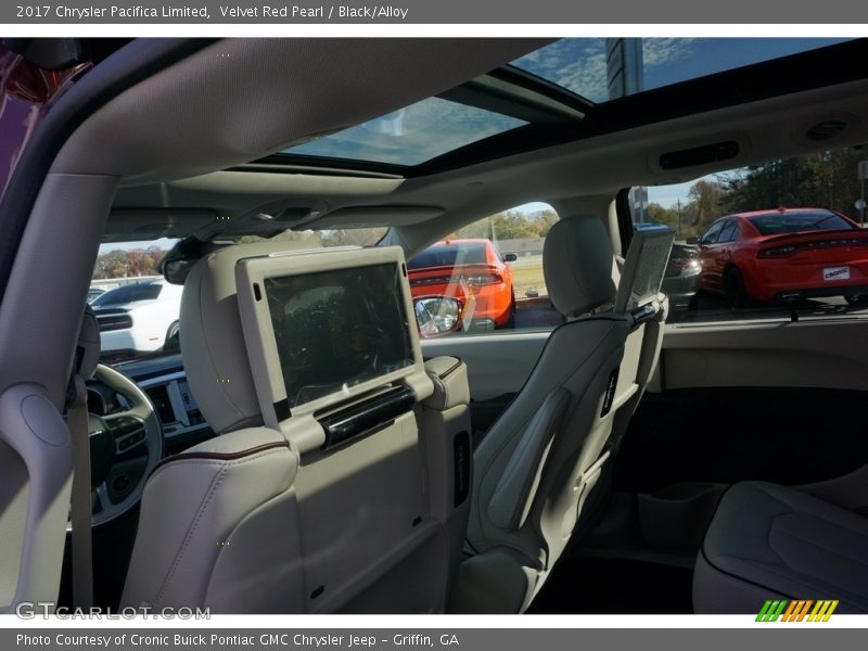 Velvet Red Pearl / Black/Alloy 2017 Chrysler Pacifica Limited