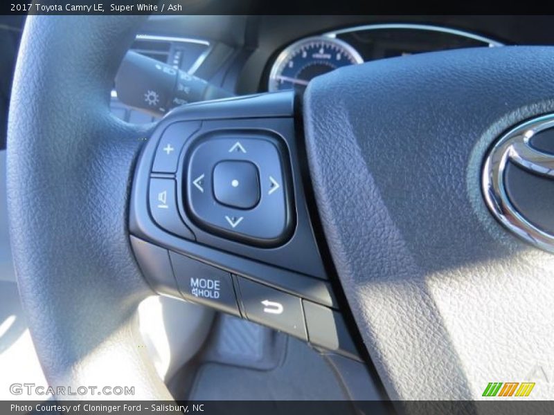 Super White / Ash 2017 Toyota Camry LE