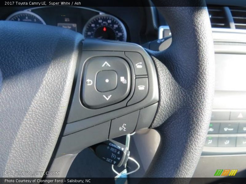 Super White / Ash 2017 Toyota Camry LE
