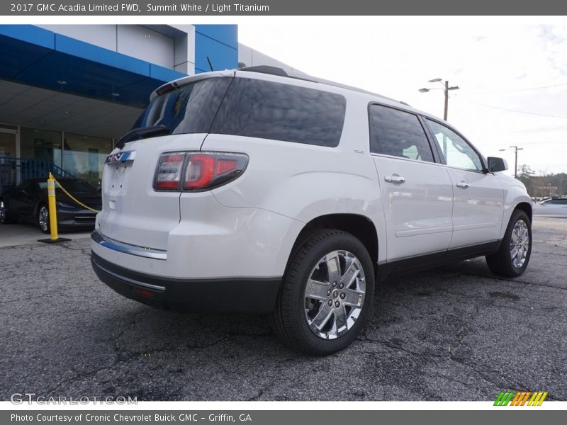 Summit White / Light Titanium 2017 GMC Acadia Limited FWD