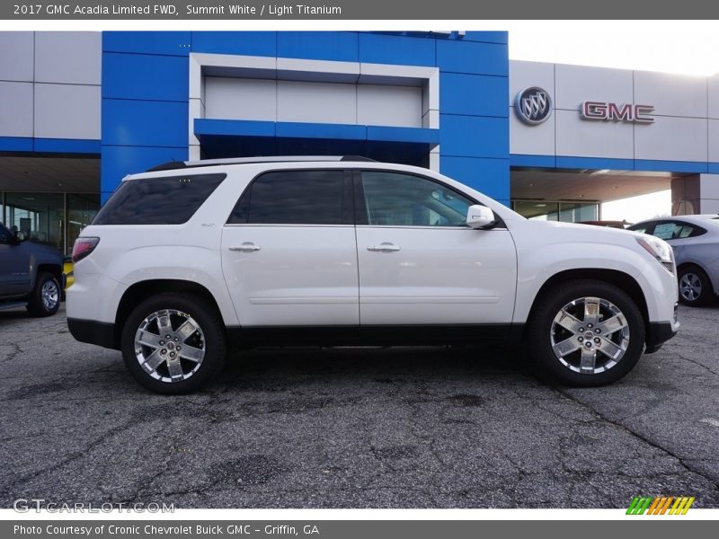 Summit White / Light Titanium 2017 GMC Acadia Limited FWD