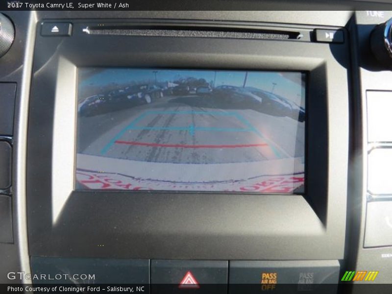 Super White / Ash 2017 Toyota Camry LE