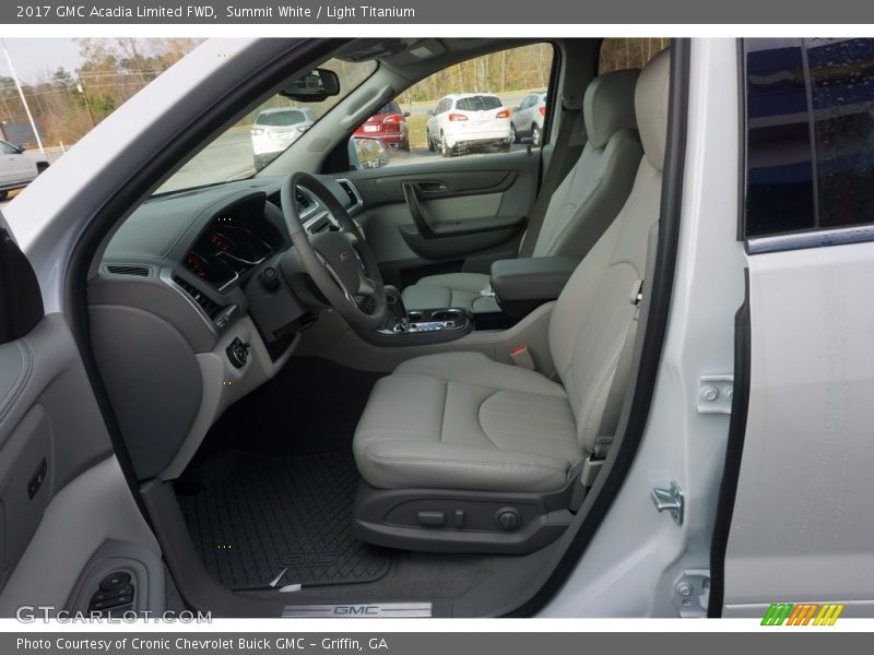 Summit White / Light Titanium 2017 GMC Acadia Limited FWD