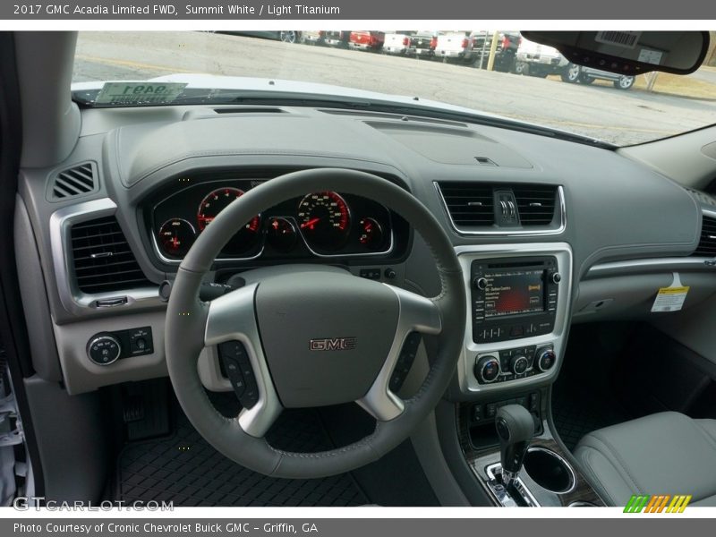 Summit White / Light Titanium 2017 GMC Acadia Limited FWD