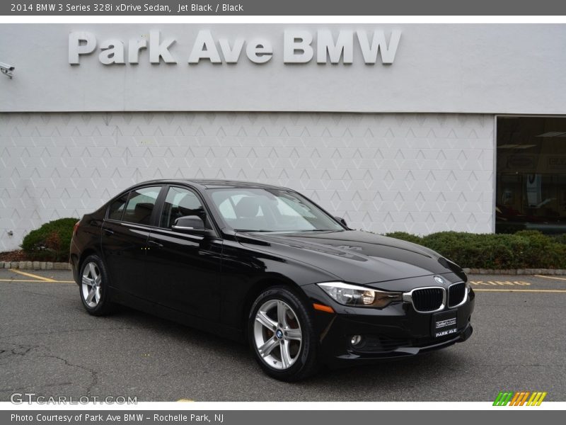 Jet Black / Black 2014 BMW 3 Series 328i xDrive Sedan