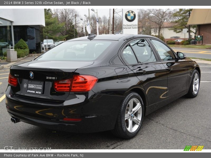 Jet Black / Black 2014 BMW 3 Series 328i xDrive Sedan