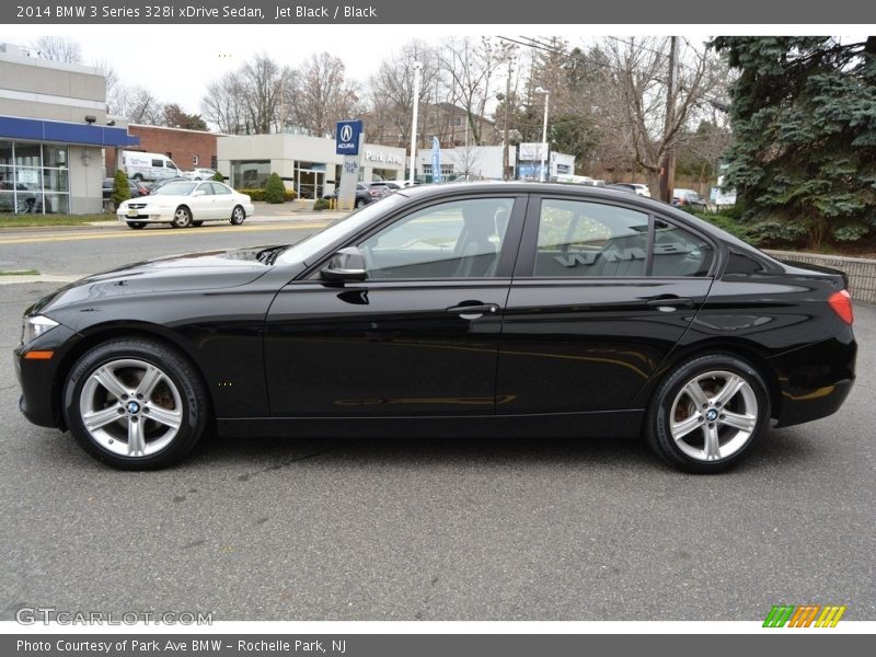 Jet Black / Black 2014 BMW 3 Series 328i xDrive Sedan