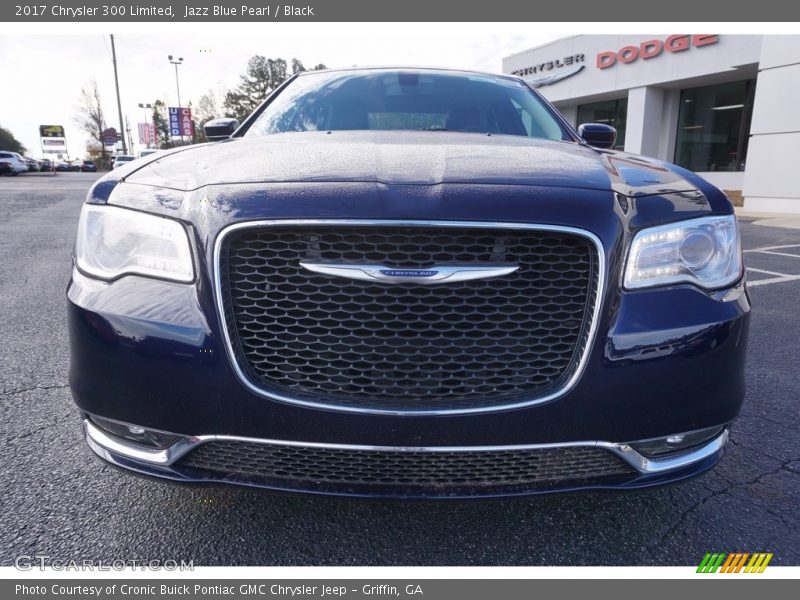 Jazz Blue Pearl / Black 2017 Chrysler 300 Limited