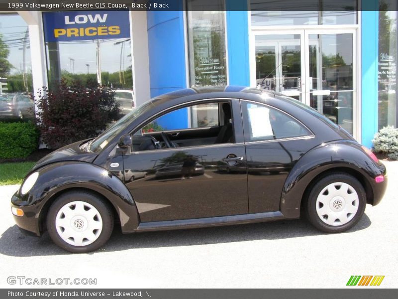 Black / Black 1999 Volkswagen New Beetle GLS Coupe