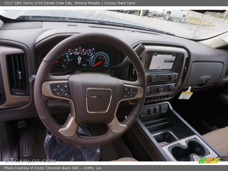 Dashboard of 2017 Sierra 1500 Denali Crew Cab