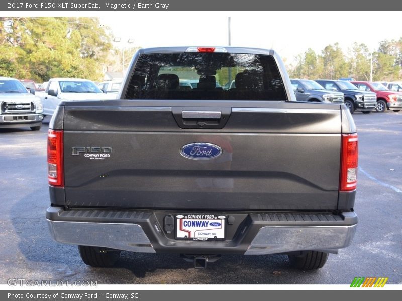 Magnetic / Earth Gray 2017 Ford F150 XLT SuperCab