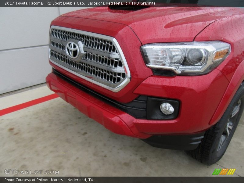 Barcelona Red Metallic / TRD Graphite 2017 Toyota Tacoma TRD Sport Double Cab