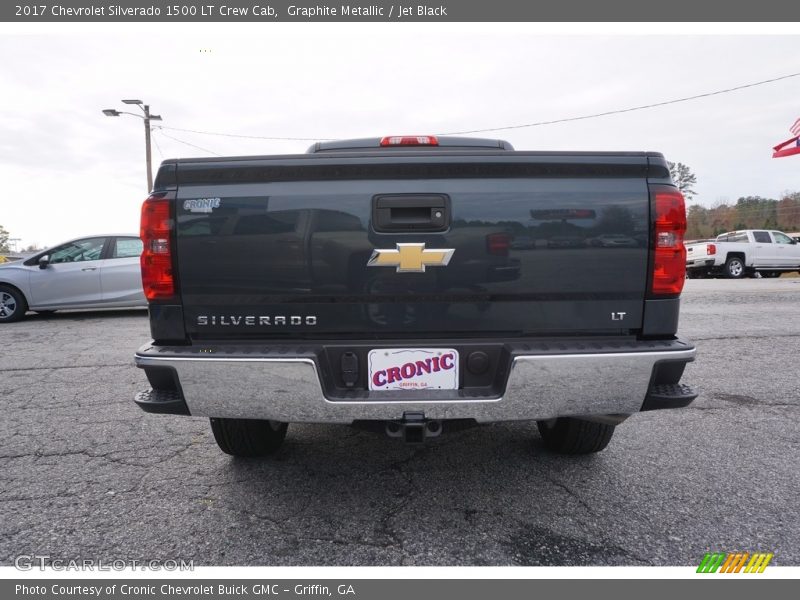 Graphite Metallic / Jet Black 2017 Chevrolet Silverado 1500 LT Crew Cab