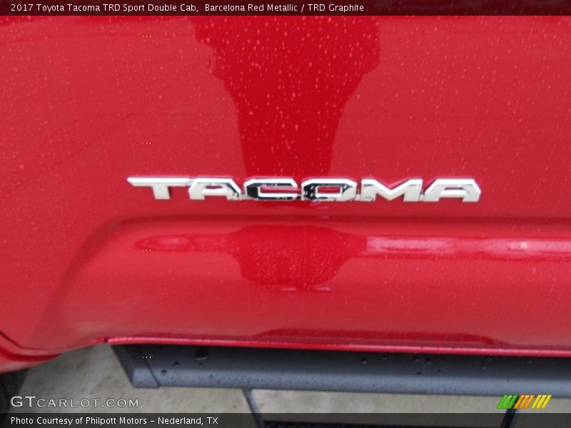 Barcelona Red Metallic / TRD Graphite 2017 Toyota Tacoma TRD Sport Double Cab