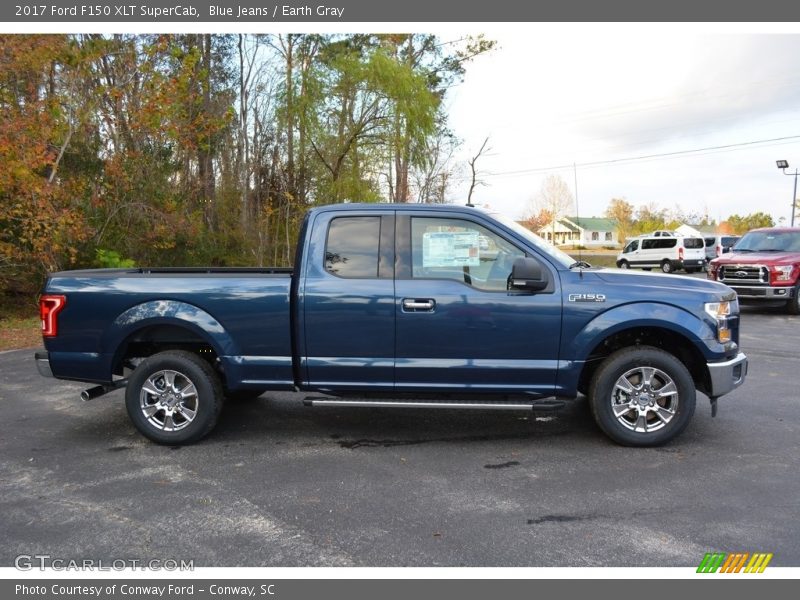  2017 F150 XLT SuperCab Blue Jeans