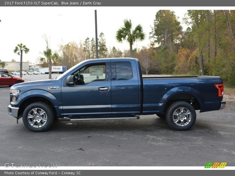  2017 F150 XLT SuperCab Blue Jeans