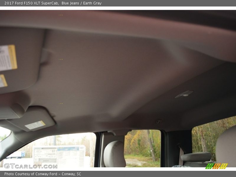 Blue Jeans / Earth Gray 2017 Ford F150 XLT SuperCab