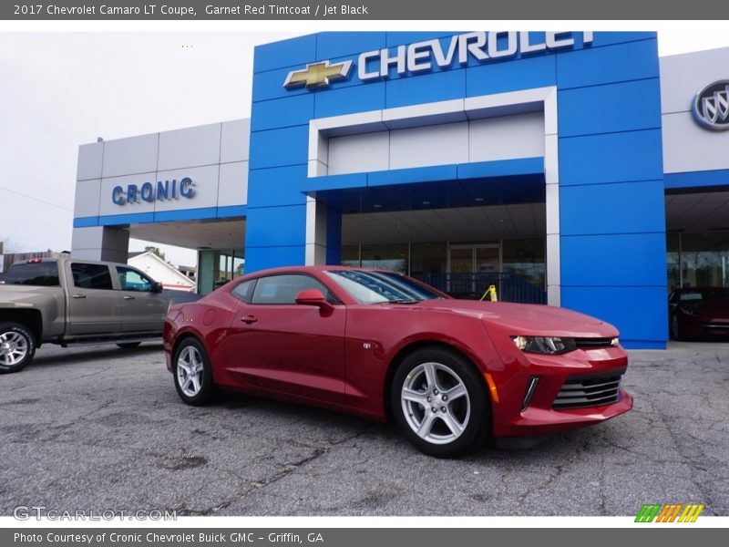 Garnet Red Tintcoat / Jet Black 2017 Chevrolet Camaro LT Coupe