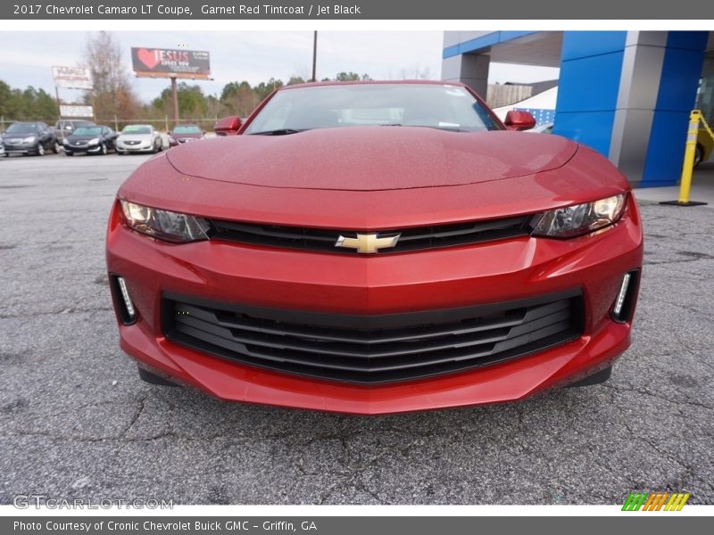Garnet Red Tintcoat / Jet Black 2017 Chevrolet Camaro LT Coupe