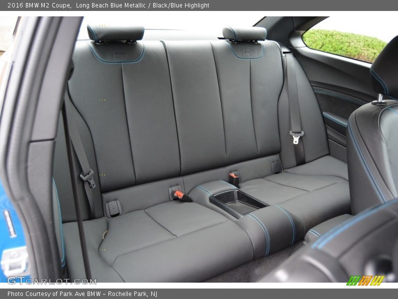 Rear Seat of 2016 M2 Coupe