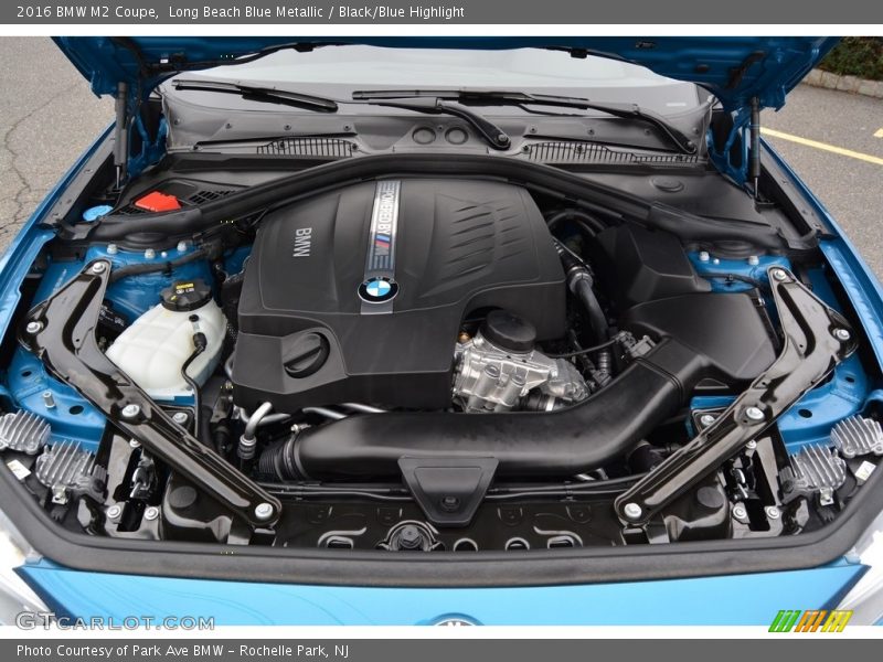  2016 M2 Coupe Engine - 3.0 Liter M DI TwinPower Turbocharged DOHC 24-Valve VVT Inline 6 Cylinder